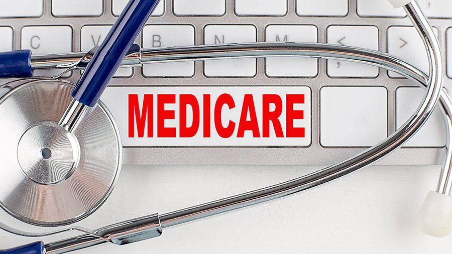 Medicare search on computer