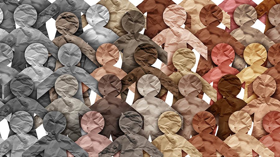 People silhouettes
