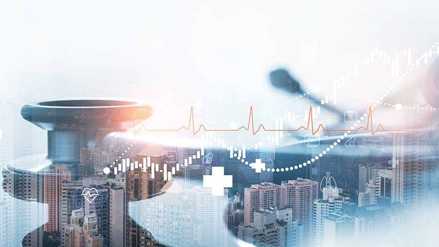 Healthcare collage