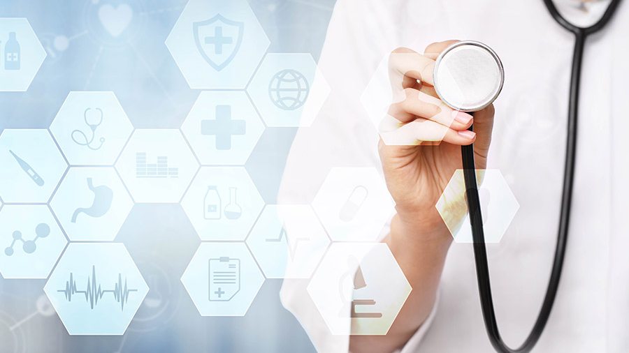 Doctor with a stethoscope