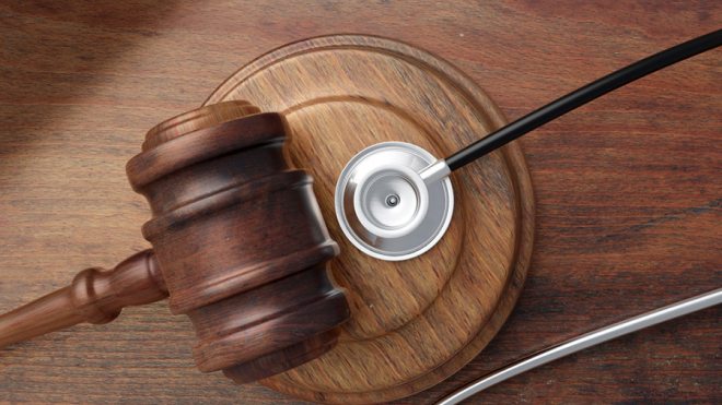 Javelin and stethoscope
