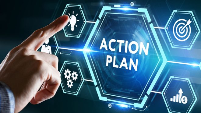 Action plan button